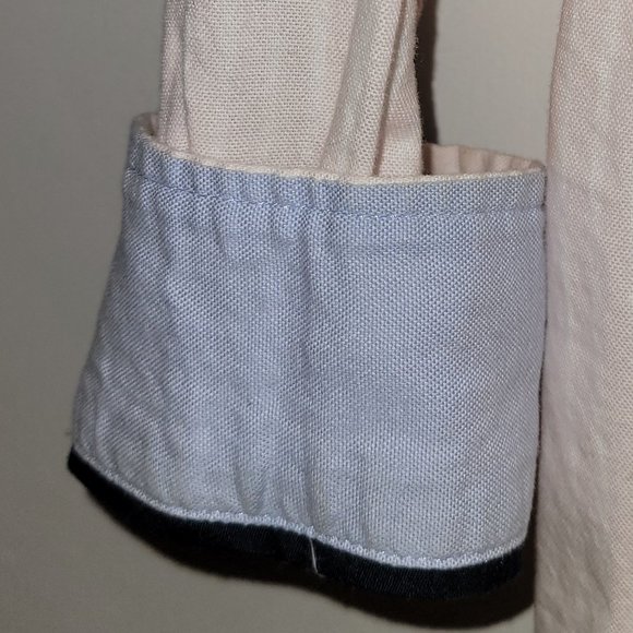 Tommy Hilfiger Collared Pink Stripe Shirt & Pink Gray Sweater Vest Set - Picture 10 of 15